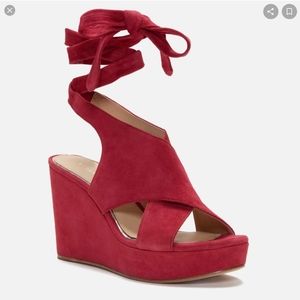Etienne Aigner Dominica wedge platform sandle